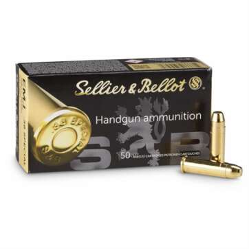 Sellier&Bellot Munitie .38 Special 158grs FMJ