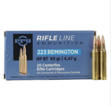 Prvi Partizan .223 Rem 69gr HP-BT