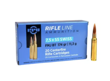 Prvi Partizan 7,5x55 Swiss 174gr FMJ